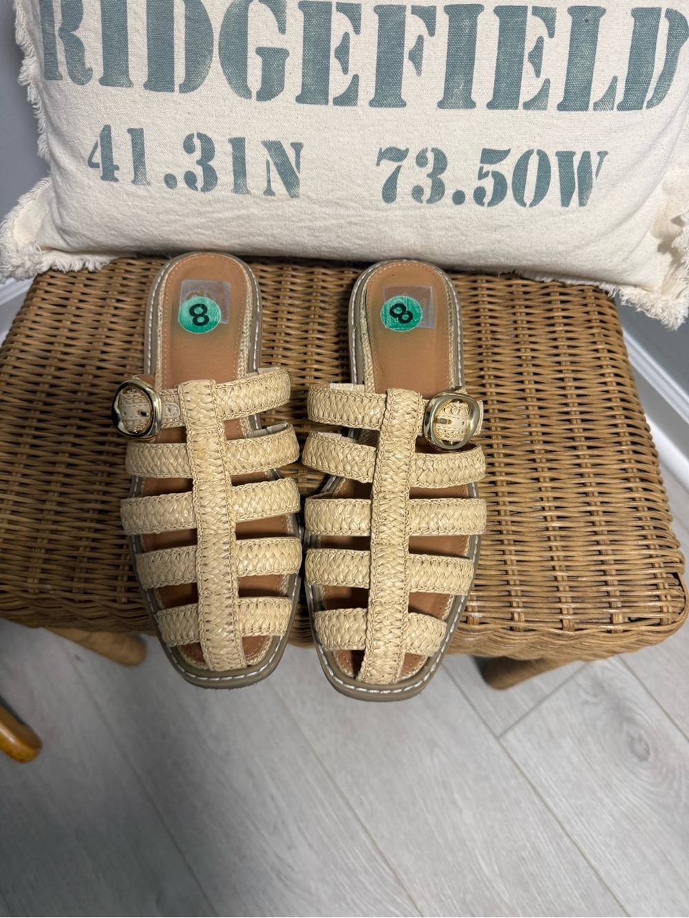 Dolce Vita Braided Slide Mules - Picture 2 of 4